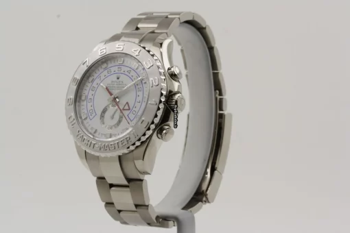 Lovely Replica Rolex Yacht-master II 116689 Caliber 4161 Automatic Movement 44mm White Gold Case Mens/unisex Watch - Image 2
