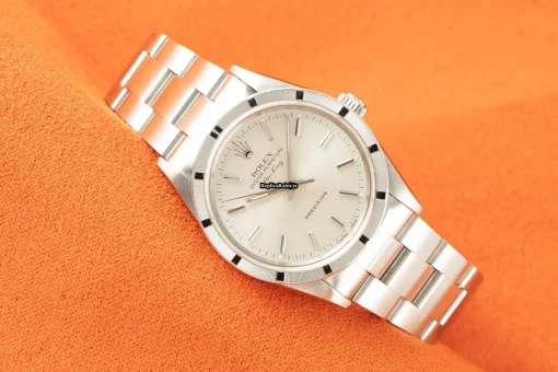 Fabulous Fake Rolex Air King Precision 14010 Caliber 3000 Automatic Movement 34mm Steel Case Mens/unisex Watch - Image 3