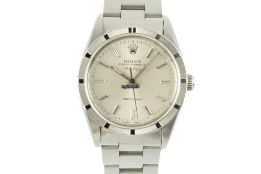 Fabulous Fake Rolex Air King Precision 14010 Caliber 3000 Automatic Movement 34mm Steel Case Mens/unisex Watch - Image 7