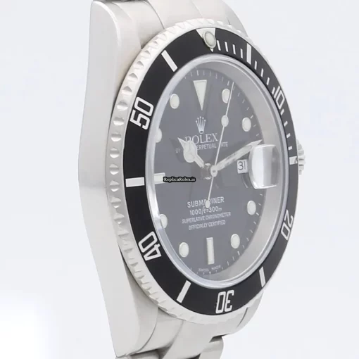 Reliable Replica Rolex Submariner Date 16610 Caliber 3135 Automatic Movement 40mm Steel Case Mens/unisex Watch - Image 3