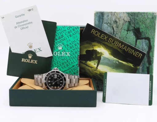 Reliable Replica Rolex Submariner Date 16610 Caliber 3135 Automatic Movement 40mm Steel Case Mens/unisex Watch - Image 6