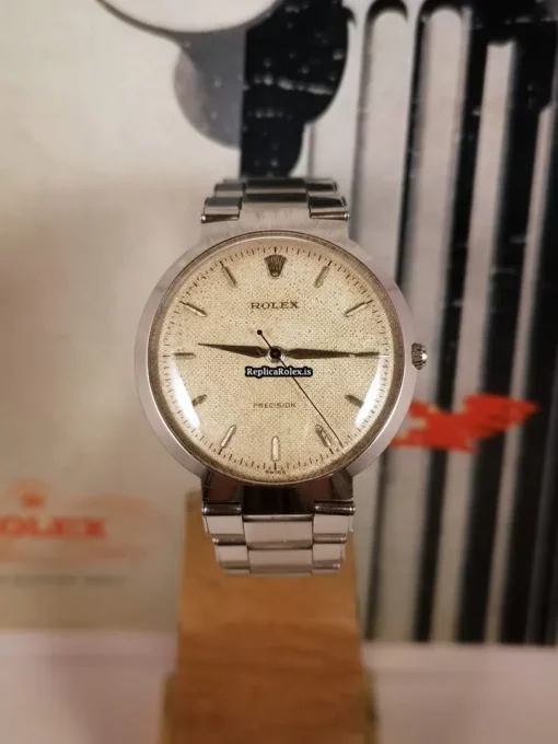 Offering Replica Rolex Oyster Precision 9083 Manual Winding Movement 36mm Steel Case Mens/unisex Watch - Image 2