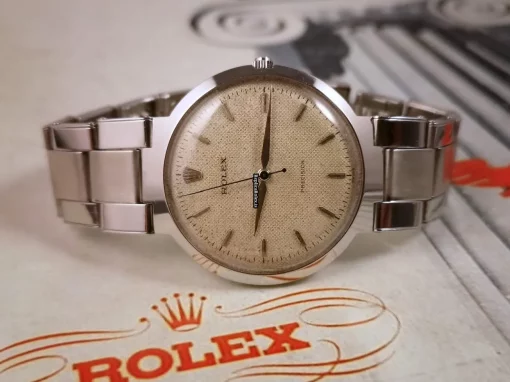 Offering Replica Rolex Oyster Precision 9083 Manual Winding Movement 36mm Steel Case Mens/unisex Watch - Image 6