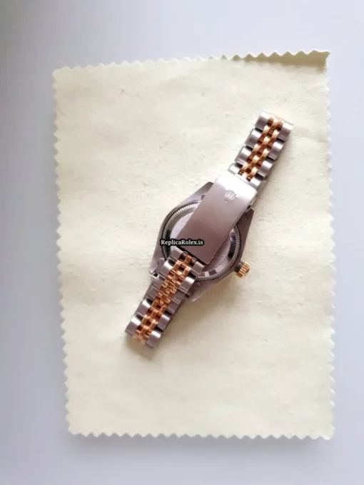 Marvellous Replica Rolex Lady-datejust 69173 Automatic Movement 26mm Gold/steel Case Womens Watch - Image 5