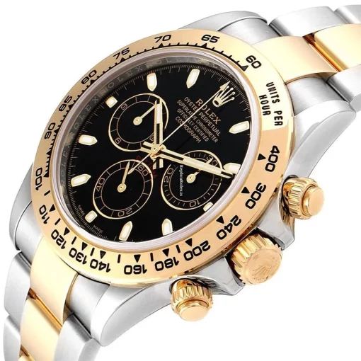 Epic Fake Rolex Daytona 116503 Caliber 4130 Automatic Movement 40mm Gold/steel Case Mens/unisex Watch - Image 5