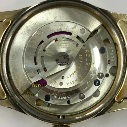 Fantastic Replica Rolex Air King 5506 Caliber 1530 Automatic Movement 34mm Gold/steel Case Mens/unisex Watch - Image 8
