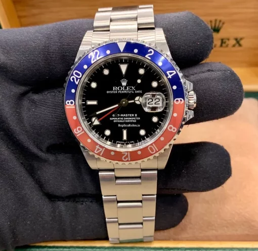 Aaa Replica Rolex Gmt-master II 16710 Caliber 3185 Automatic Movement 40mm Steel Case Mens/unisex Watch