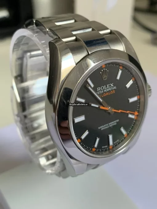 Attractive Replicas Rolex Milgauss 116400 Caliber 3131 Automatic Movement 40mm Steel Case Mens/unisex Watch
