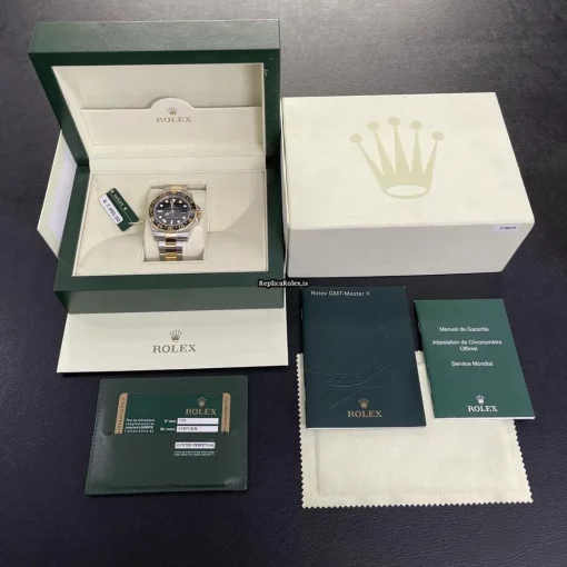 Best Replicas Rolex Gmt-master II 116713ln Automatic Movement 40mm Watch - Image 6