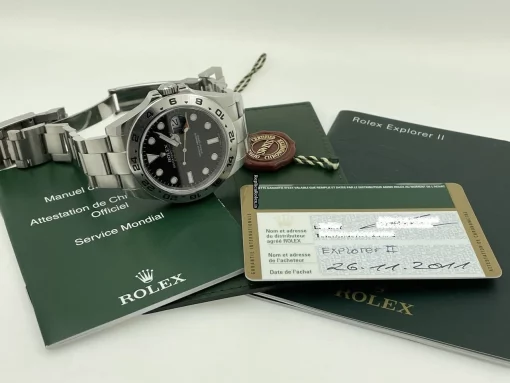 Design Replica Rolex Explorer II 216570 Caliber 3187 Automatic Movement 42mm Steel Case Mens/unisex Watch - Image 15