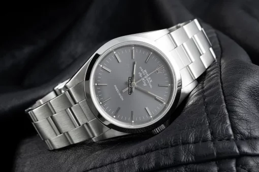 Awesome Replica Rolex Air King Precision 14000 Caliber 3000 Automatic Movement 34mm Steel Case Mens/unisex Watch - Image 3