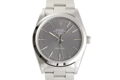 Awesome Replica Rolex Air King Precision 14000 Caliber 3000 Automatic Movement 34mm Steel Case Mens/unisex Watch - Image 7