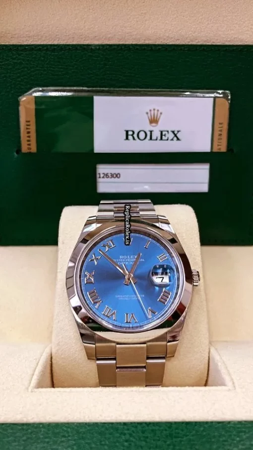 Fabulous Fake Rolex Datejust II 126300 Caliber 3235 Automatic Movement 41mm Steel Case Mens/unisex Watch - Image 2