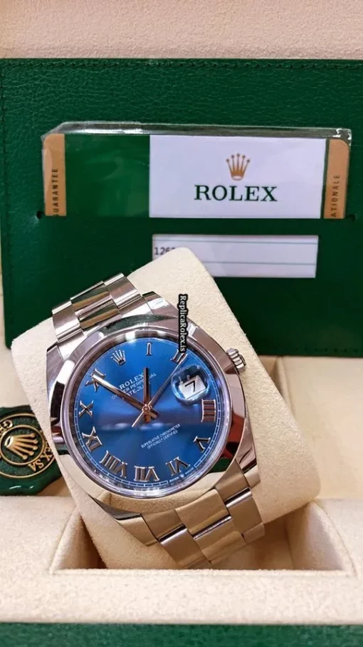 Fabulous Fake Rolex Datejust II 126300 Caliber 3235 Automatic Movement 41mm Steel Case Mens/unisex Watch - Image 3