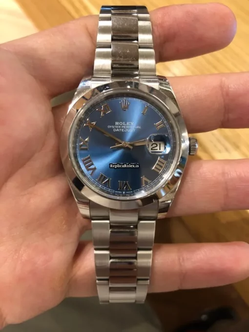 Fabulous Fake Rolex Datejust II 126300 Caliber 3235 Automatic Movement 41mm Steel Case Mens/unisex Watch - Image 6