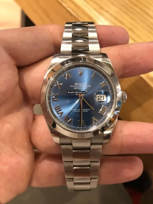 Fabulous Fake Rolex Datejust II 126300 Caliber 3235 Automatic Movement 41mm Steel Case Mens/unisex Watch - Image 7