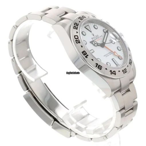 Neat Fake Rolex Explorer II 216570 Caliber 3187 Automatic Movement 42mm Steel Case Mens/unisex Watch - Image 4