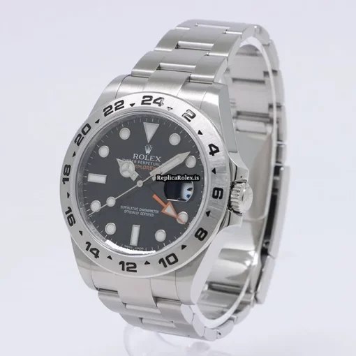 Mind-boggling Replica Rolex Explorer II 216570 Caliber 3187 Automatic Movement 42mm Steel Case Watch - Image 7
