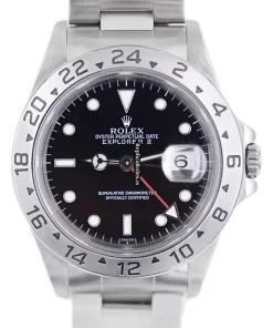Perfect Fake Rolex Explorer II 16570 Automatic Movement 40mm Steel Case Watch