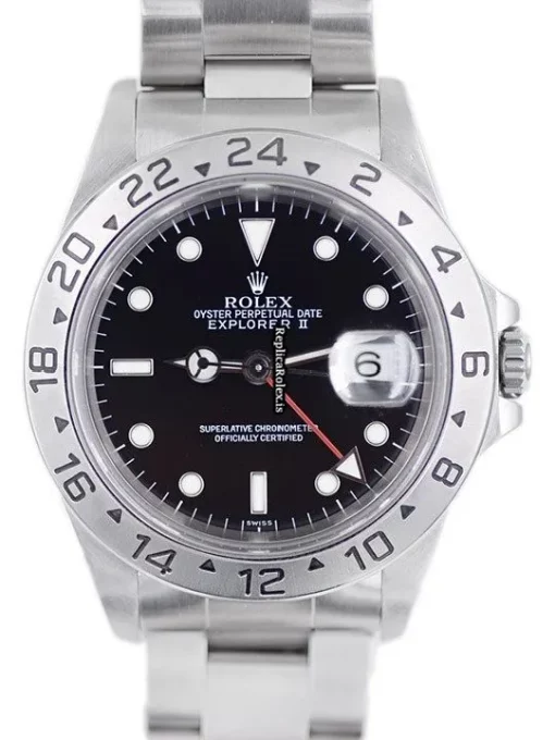 Perfect Fake Rolex Explorer II 16570 Automatic Movement 40mm Steel Case Watch