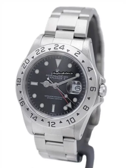 Perfect Fake Rolex Explorer II 16570 Automatic Movement 40mm Steel Case Watch - Image 2
