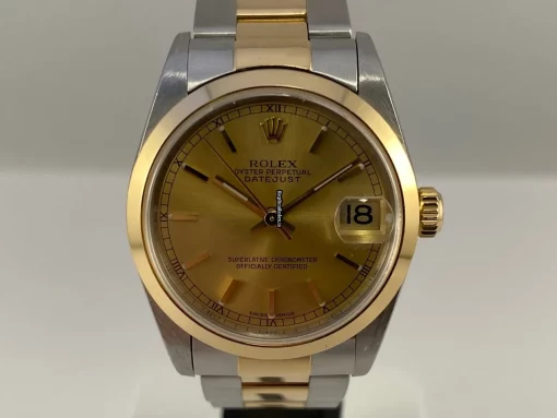 Aaa Replica Rolex Datejust 78243 Automatic Movement 31mm Gold/steel Case Womens Watch
