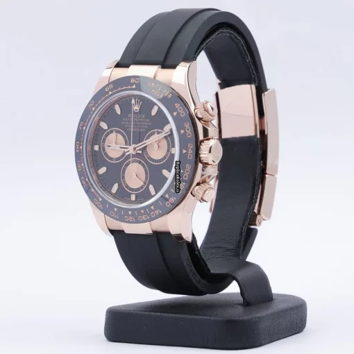 Wonderful Knockoff Rolex Daytona 116515ln Caliber 4130 Automatic Movement 40mm Rose Gold Case Mens/unisex Watch - Image 3