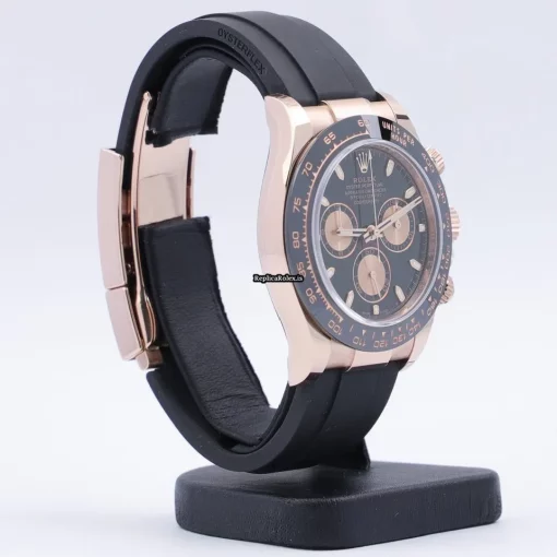 Wonderful Knockoff Rolex Daytona 116515ln Caliber 4130 Automatic Movement 40mm Rose Gold Case Mens/unisex Watch - Image 4