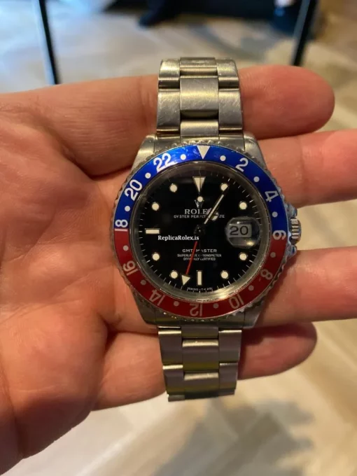 Fabulous Replica Rolex Gmt-master 16700 Automatic Movement Steel Case Mens/unisex Watch - Image 12