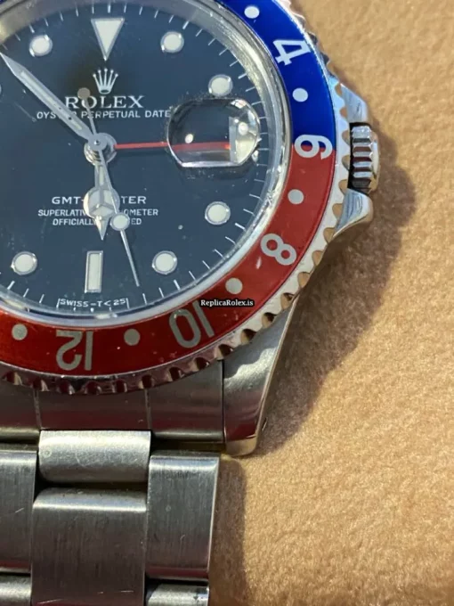 Fabulous Replica Rolex Gmt-master 16700 Automatic Movement Steel Case Mens/unisex Watch - Image 3