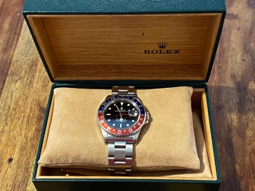 Fabulous Replica Rolex Gmt-master 16700 Automatic Movement Steel Case Mens/unisex Watch - Image 8