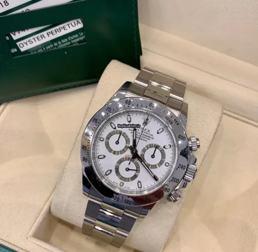 Appealing Fake Rolex Daytona 116520 Caliber 4130 Automatic Movement 40mm Steel Case Mens/unisex Watch - Image 6