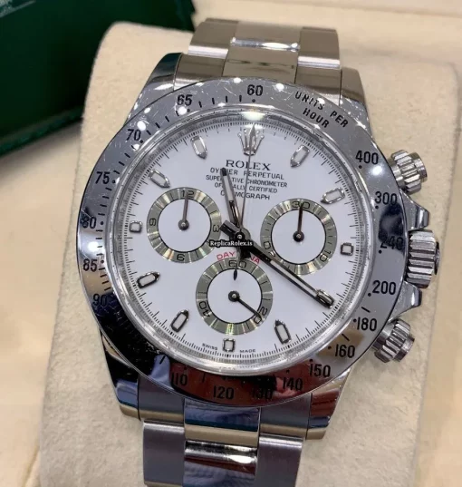 Appealing Fake Rolex Daytona 116520 Caliber 4130 Automatic Movement 40mm Steel Case Mens/unisex Watch - Image 7