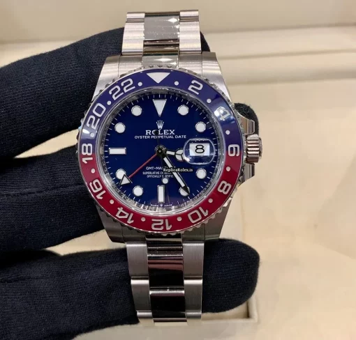Perfect Copies Rolex Gmt-master II 126719blro-0003 Caliber 3285 Automatic Movement 40mm White Gold Case Mens/unisex Watch
