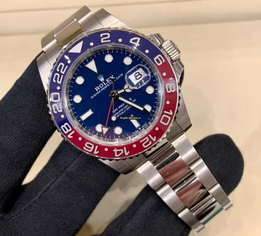 Perfect Copies Rolex Gmt-master II 126719blro-0003 Caliber 3285 Automatic Movement 40mm White Gold Case Mens/unisex Watch - Image 4