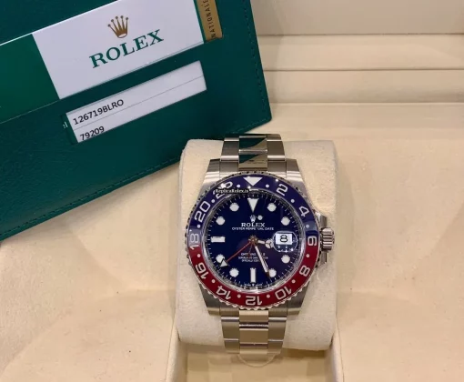 Perfect Copies Rolex Gmt-master II 126719blro-0003 Caliber 3285 Automatic Movement 40mm White Gold Case Mens/unisex Watch - Image 5