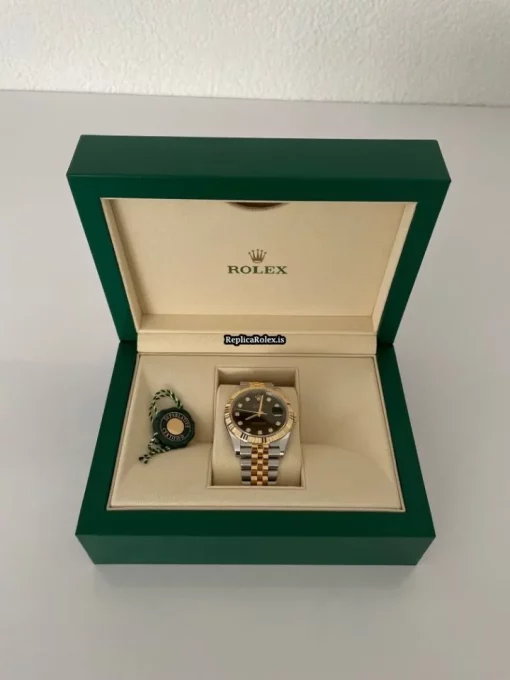 Defect Replica Rolex Datejust 126333-0006 Caliber 3235 Automatic Movement 41mm Gold/steel Case Mens/unisex Watch