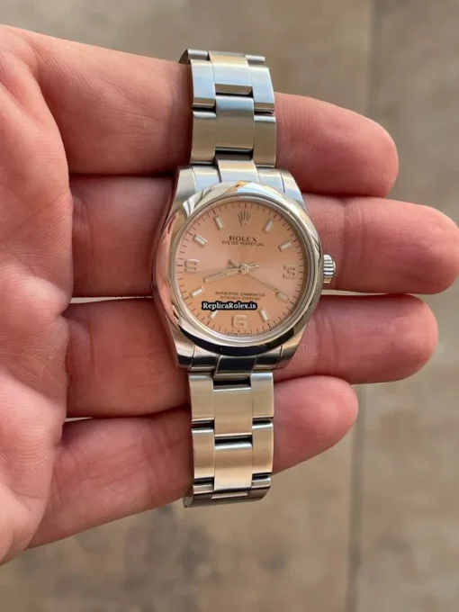 Superb Replica Rolex Oyster Perpetual 31 177200 Caliber 2231 Automatic Movement 31mm Steel Case Womens Watch - Image 5