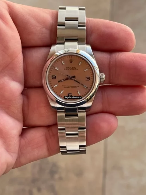 Superb Replica Rolex Oyster Perpetual 31 177200 Caliber 2231 Automatic Movement 31mm Steel Case Womens Watch - Image 6