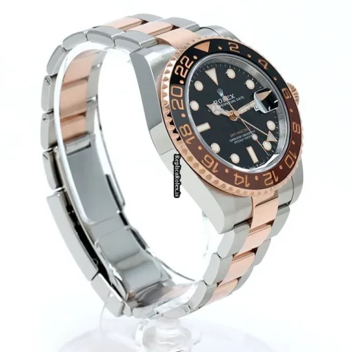 Discount Replica Rolex Gmt-master II 126711chnr Caliber 3285 Automatic Movement 40mm Gold/steel Case Watch - Image 10
