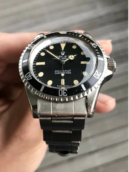 Durable Fake Rolex Submariner 5513 Caliber 1520 Automatic Movement 40mm Steel Case Mens/unisex Watch - Image 5
