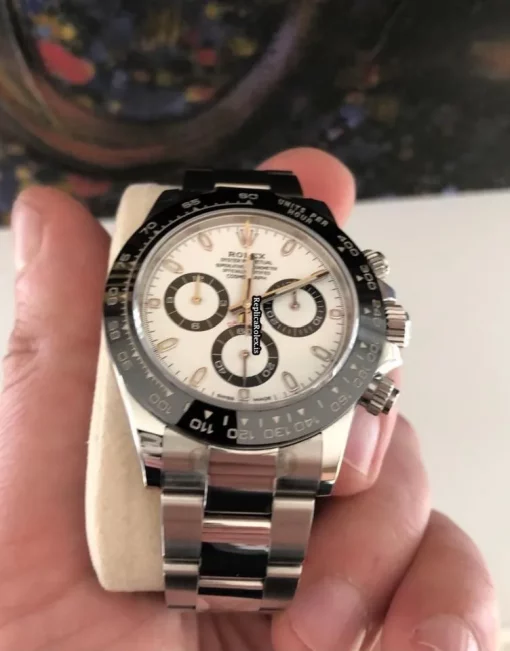 Fantastic Replica Rolex Daytona 116500ln Caliber 4130 Automatic Movement 40mm Steel Case Mens/unisex Watch - Image 3