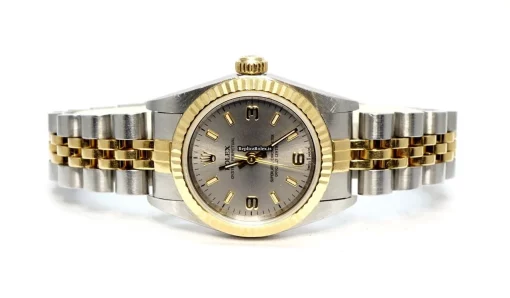 Great Replica Rolex Oyster Perpetual 26 76193 Caliber 2230 Automatic Movement 26mm Gold/steel Case Womens Watch
