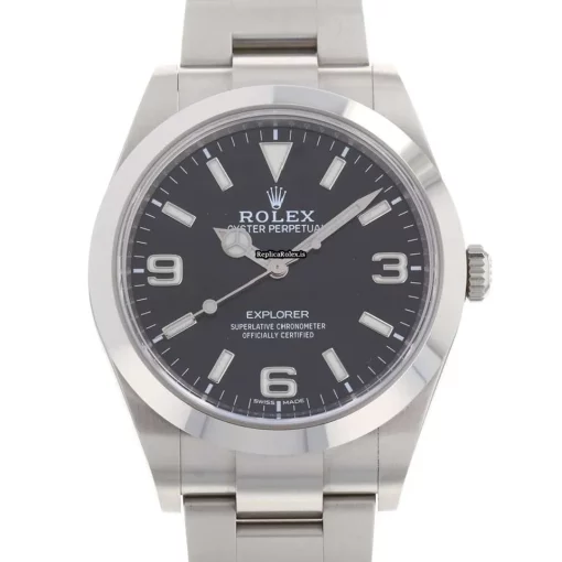 Quality Fake Rolex Explorer 214270 Caliber 3132 Automatic Movement 39mm Steel Case Mens/unisex Watch