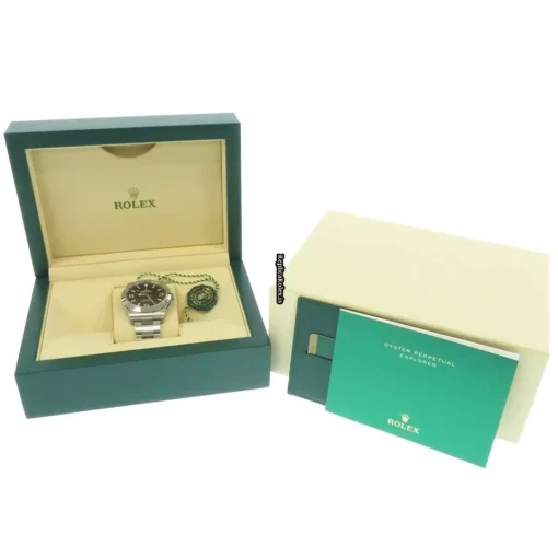 Quality Fake Rolex Explorer 214270 Caliber 3132 Automatic Movement 39mm Steel Case Mens/unisex Watch - Image 12