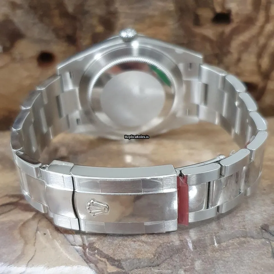 Luxury Replica Rolex Datejust 126300 Automatic Movement 41mm Steel Case Watch - Image 5