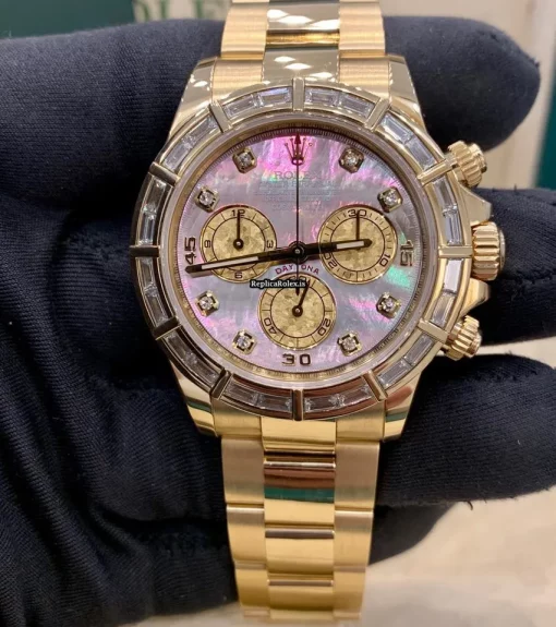 Excellent Replica Rolex Daytona 116568 Automatic Movement Yellow Gold Case Mens/unisex Watch