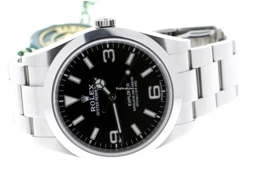 Trustworthy Copy Rolex Explorer 214270 Caliber 3132 Automatic Movement 39mm Steel Case Mens/unisex Watch - Image 6