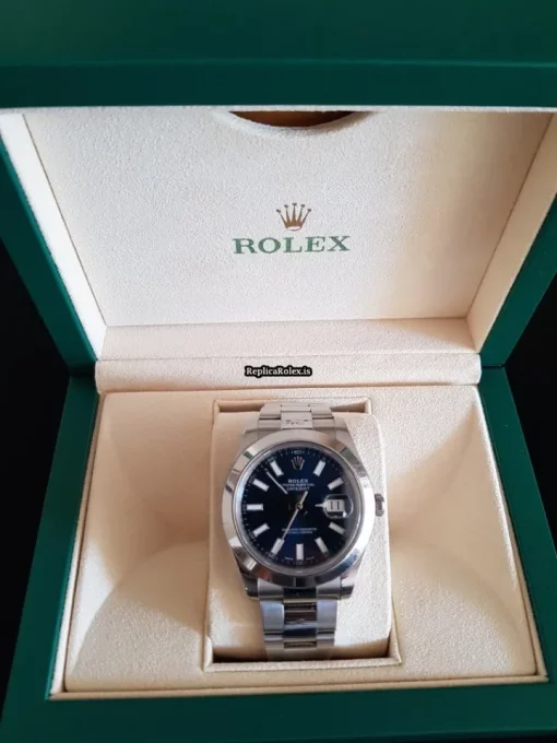Amazing Replica Rolex Datejust II 116300 Caliber 3136 Automatic Movement 41mm Steel Case Mens/unisex Watch
