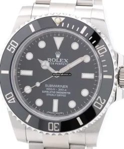 Awesome Replica Rolex Submariner 114060 Automatic Movement 40mm Steel Case Mens/unisex Watch